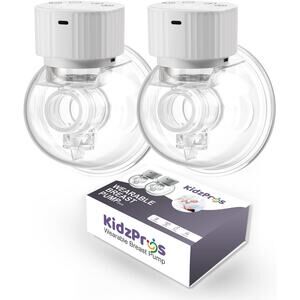 KidzPros Double Wearable Breast Pump, 2pcs